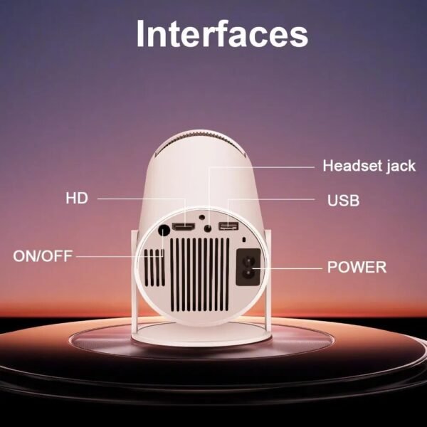 بروجكتور واي فاي بدقة 4K HD"